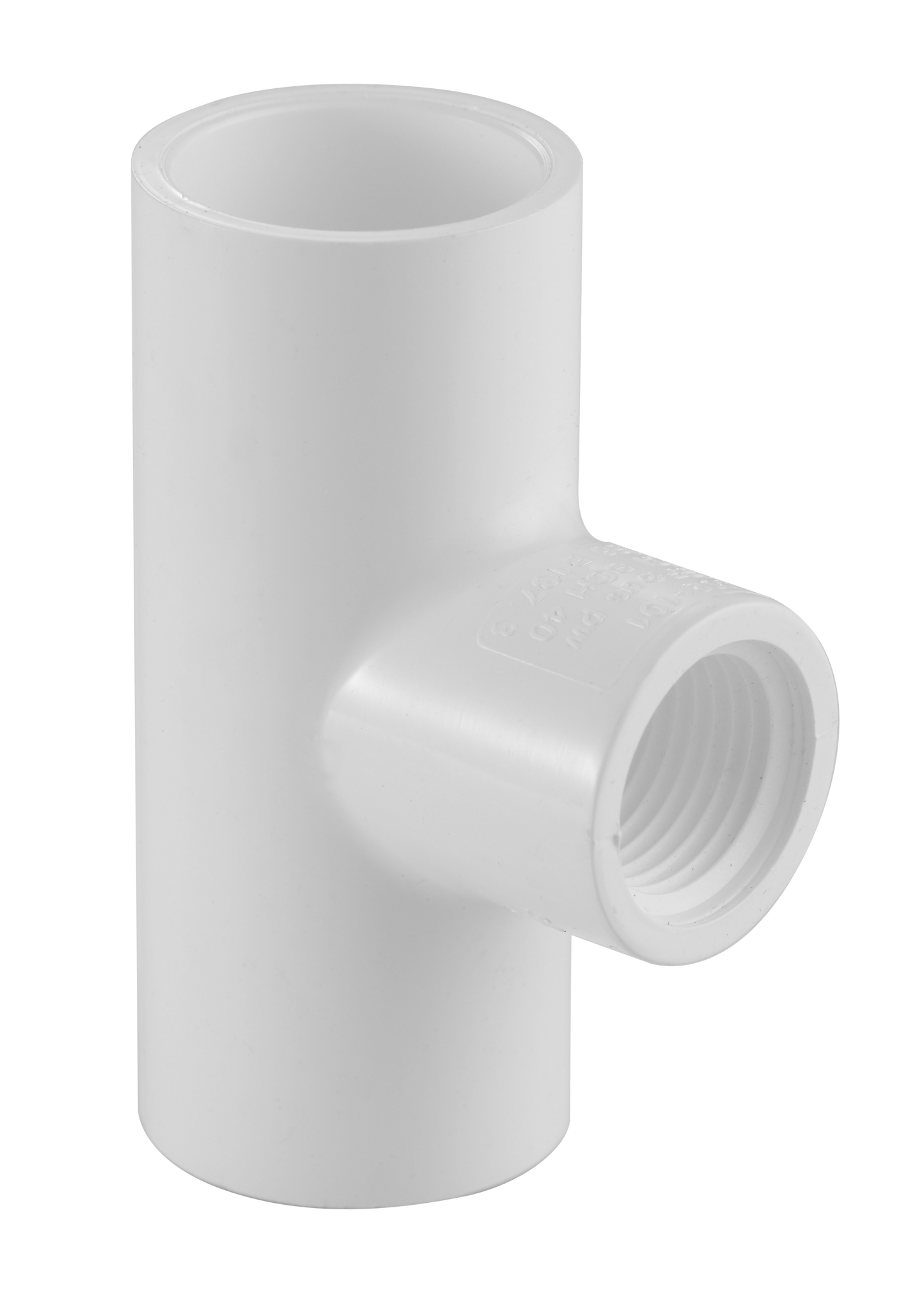 Sch 40 Reducing Tee (SOC x SOC x FPT)