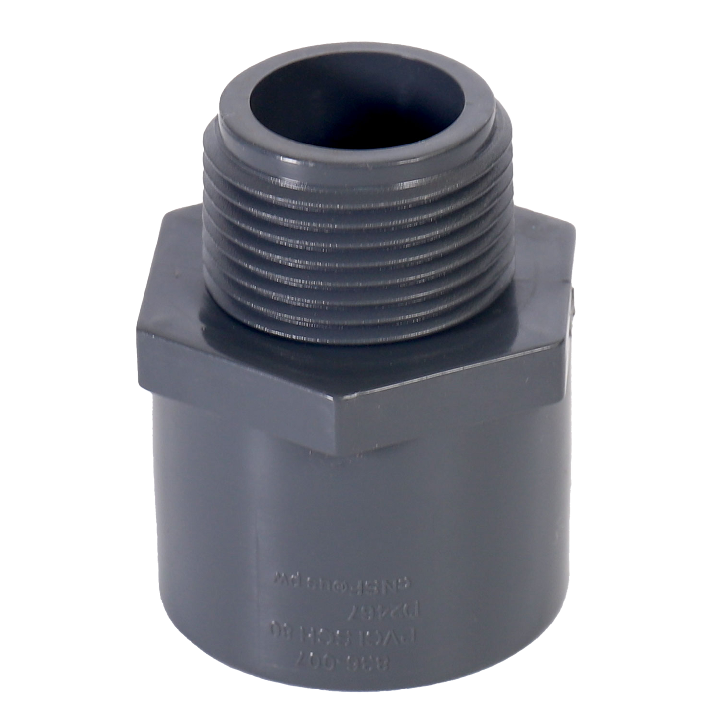 Sch 80 Male Adaptor (MPT x SOC)