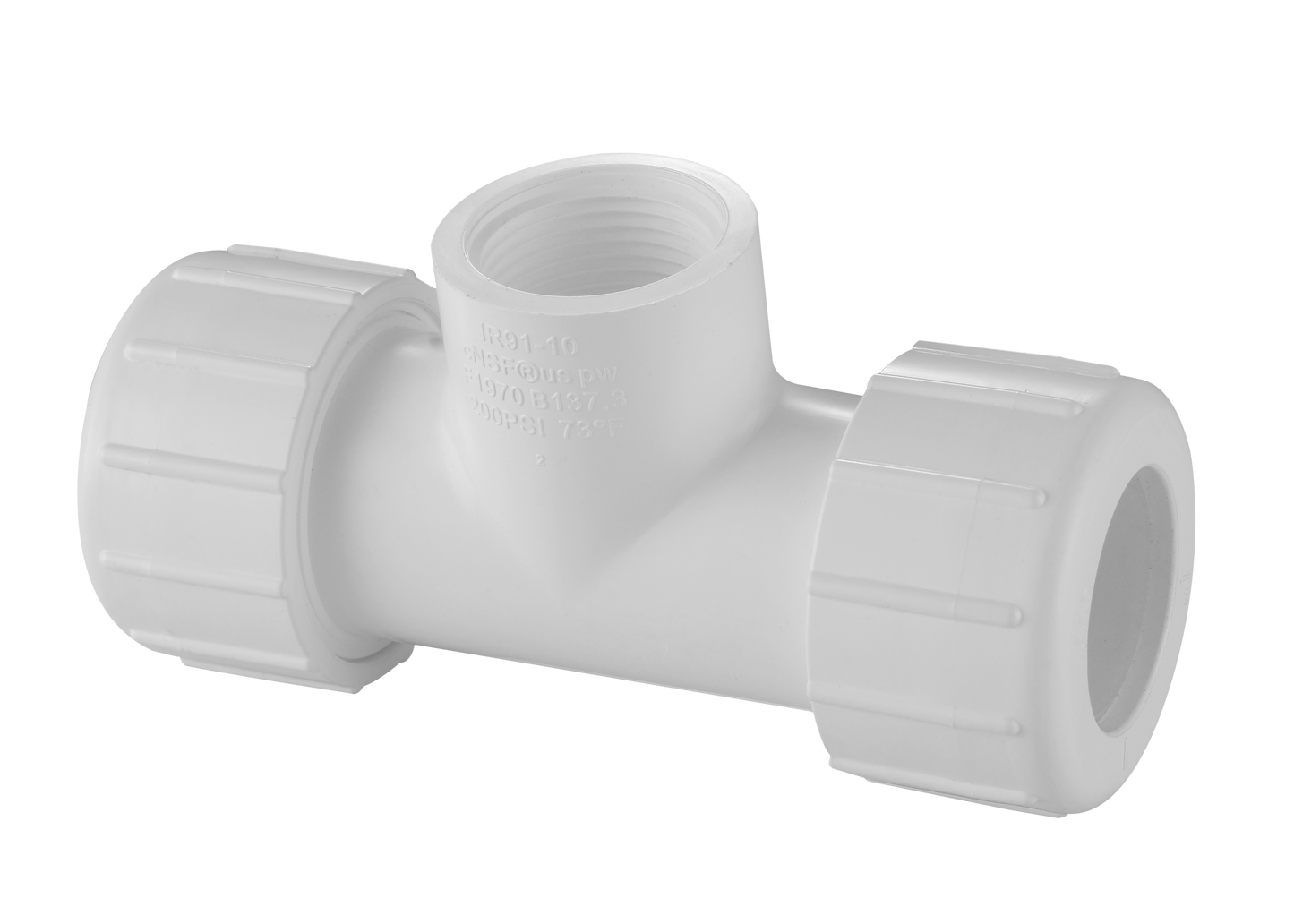 Sch 40 Compression Repair Tee (SOC x SOC x FPT)