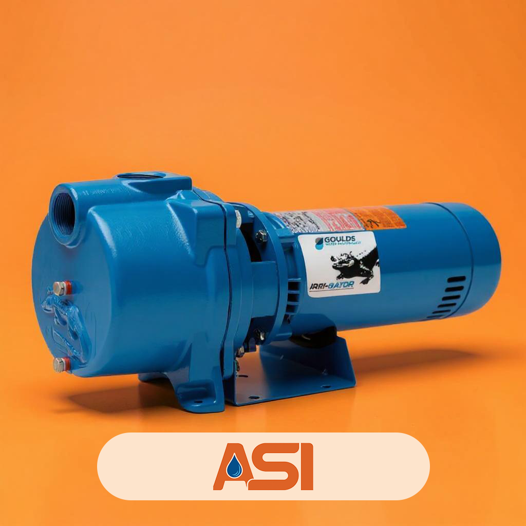 Goulds GT07 IRRI-GATOR Self Priming Centrifugal Pump (3/4 HP, Single Phase)