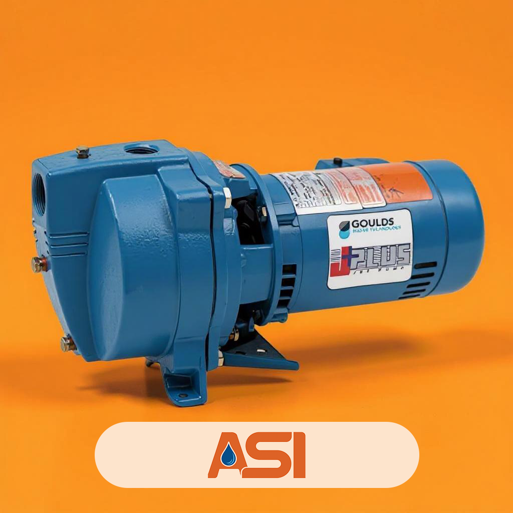 Goulds J7S Self-Priming Shallow Well Jet Pump (3/4 HP, Cast Iron, Dual Voltage 115/230V) – For Residential Water Systems