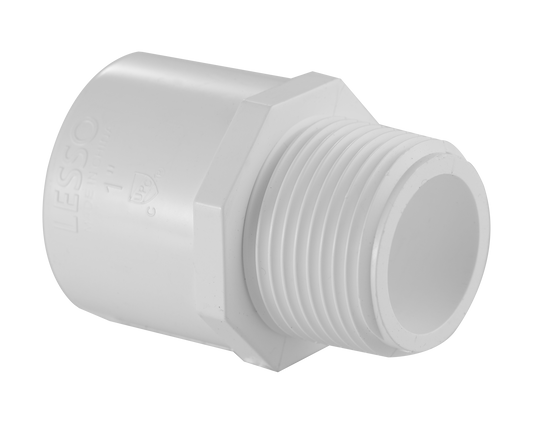 Sch 40 Male Adaptor (MPT x SOC)